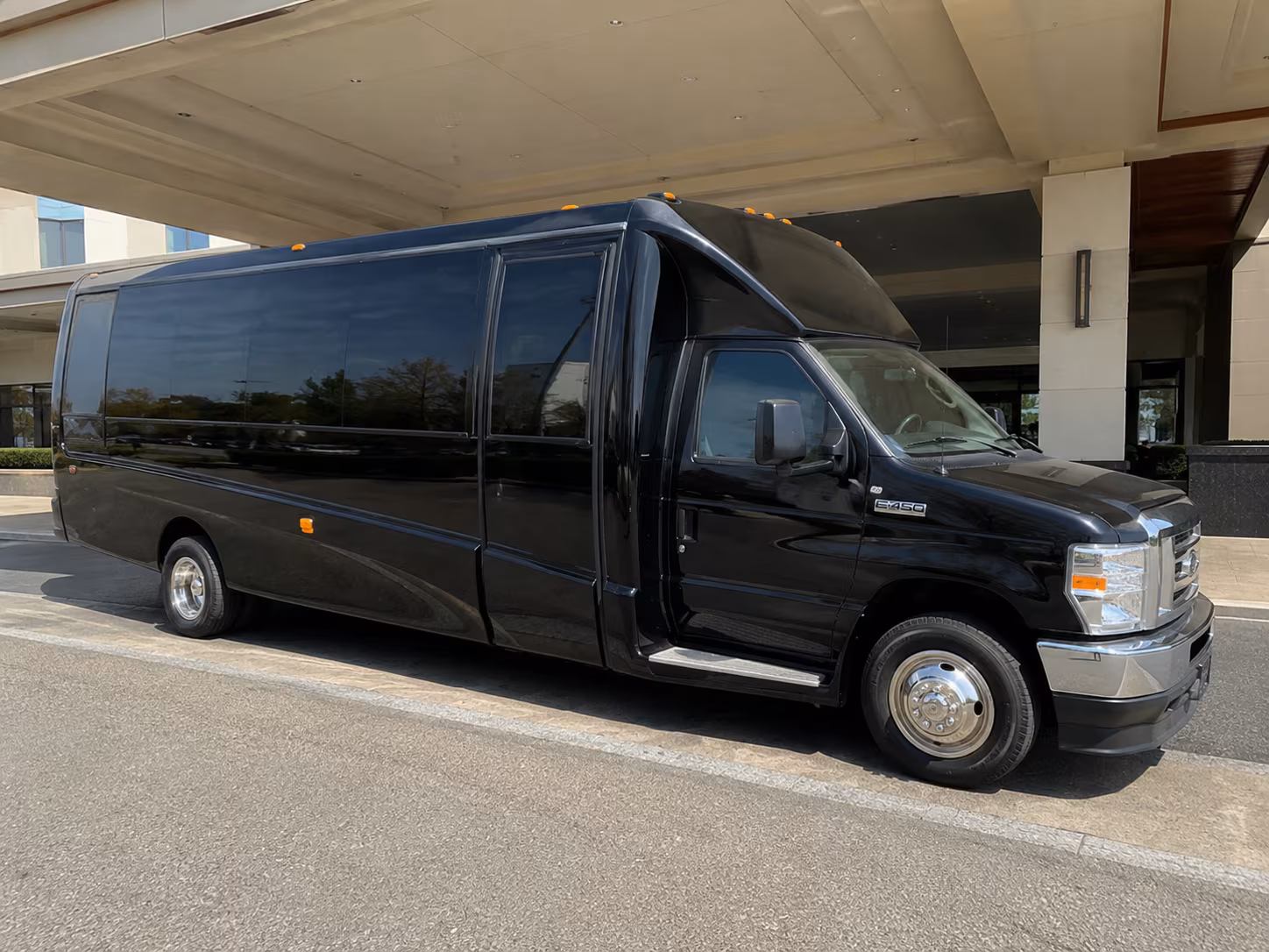 outreach and volunteer event buses for temple congregations