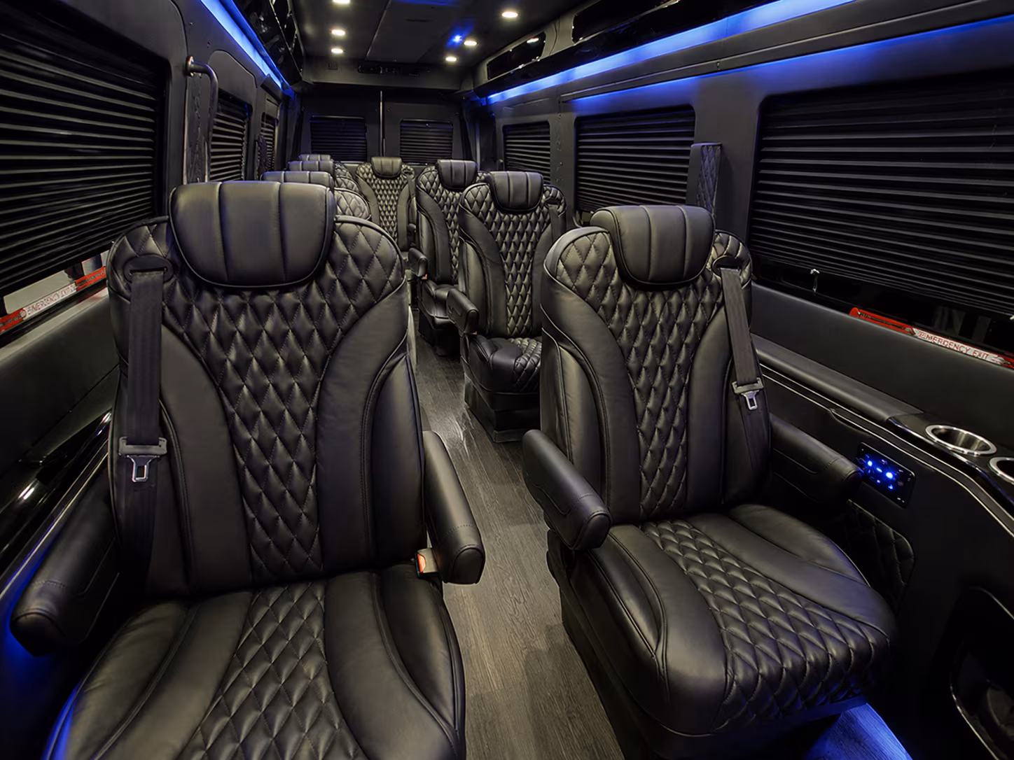 shuttle buses for weekly worship services in temple