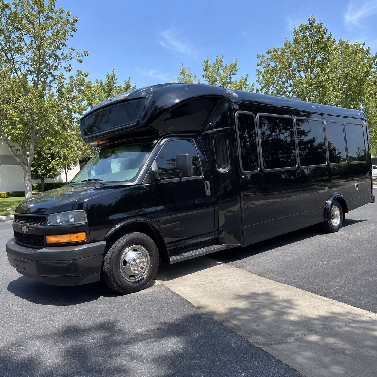 temple 15 passenger party bus