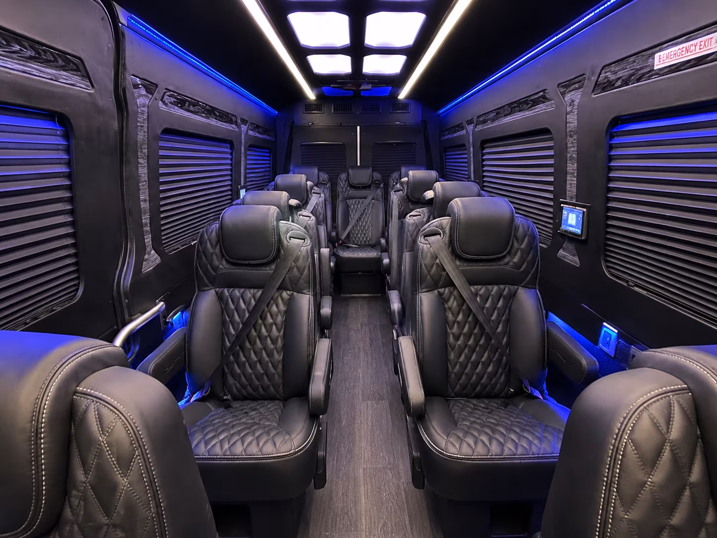 temple convention transportation onboard seating