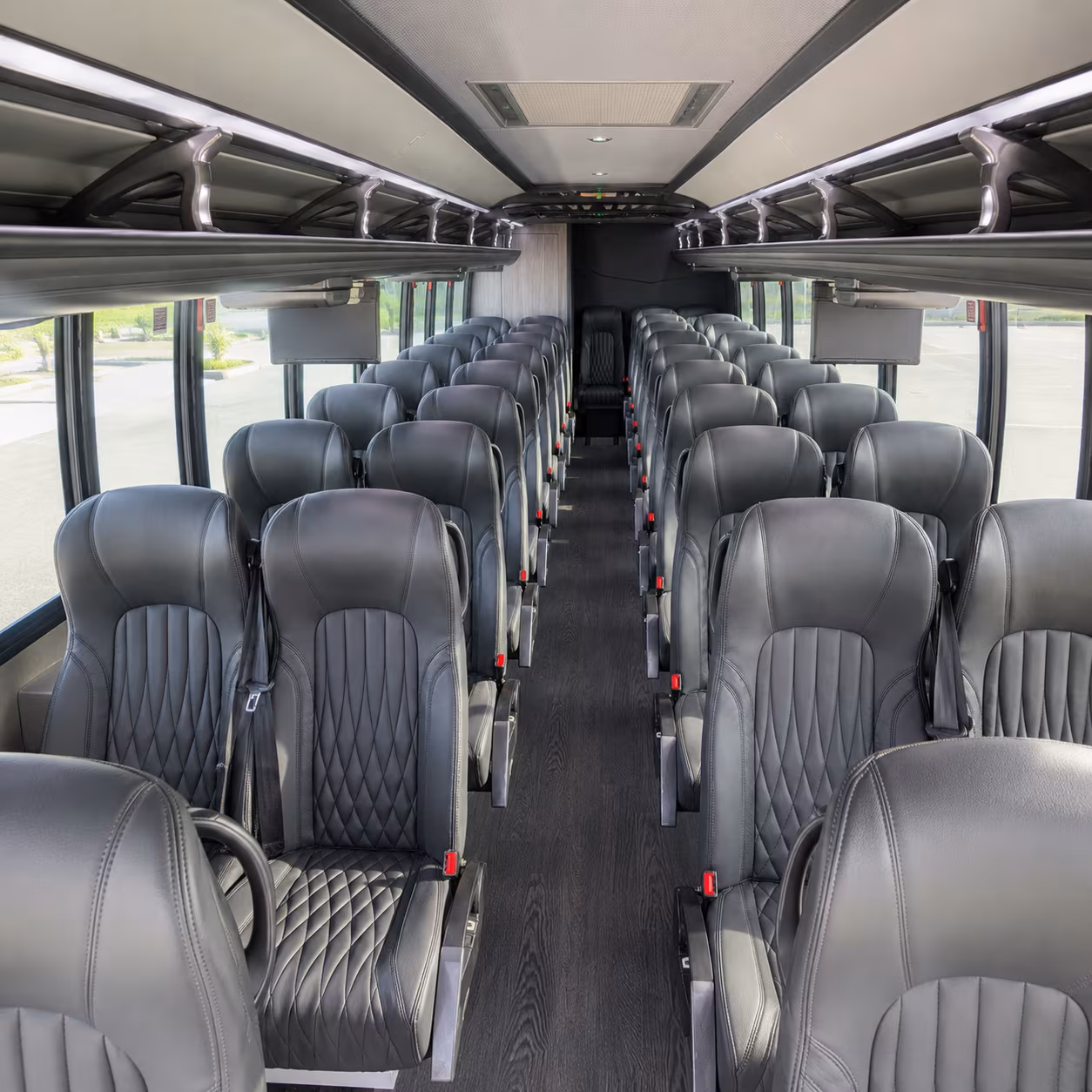 temple corporate transportation onboard seating
