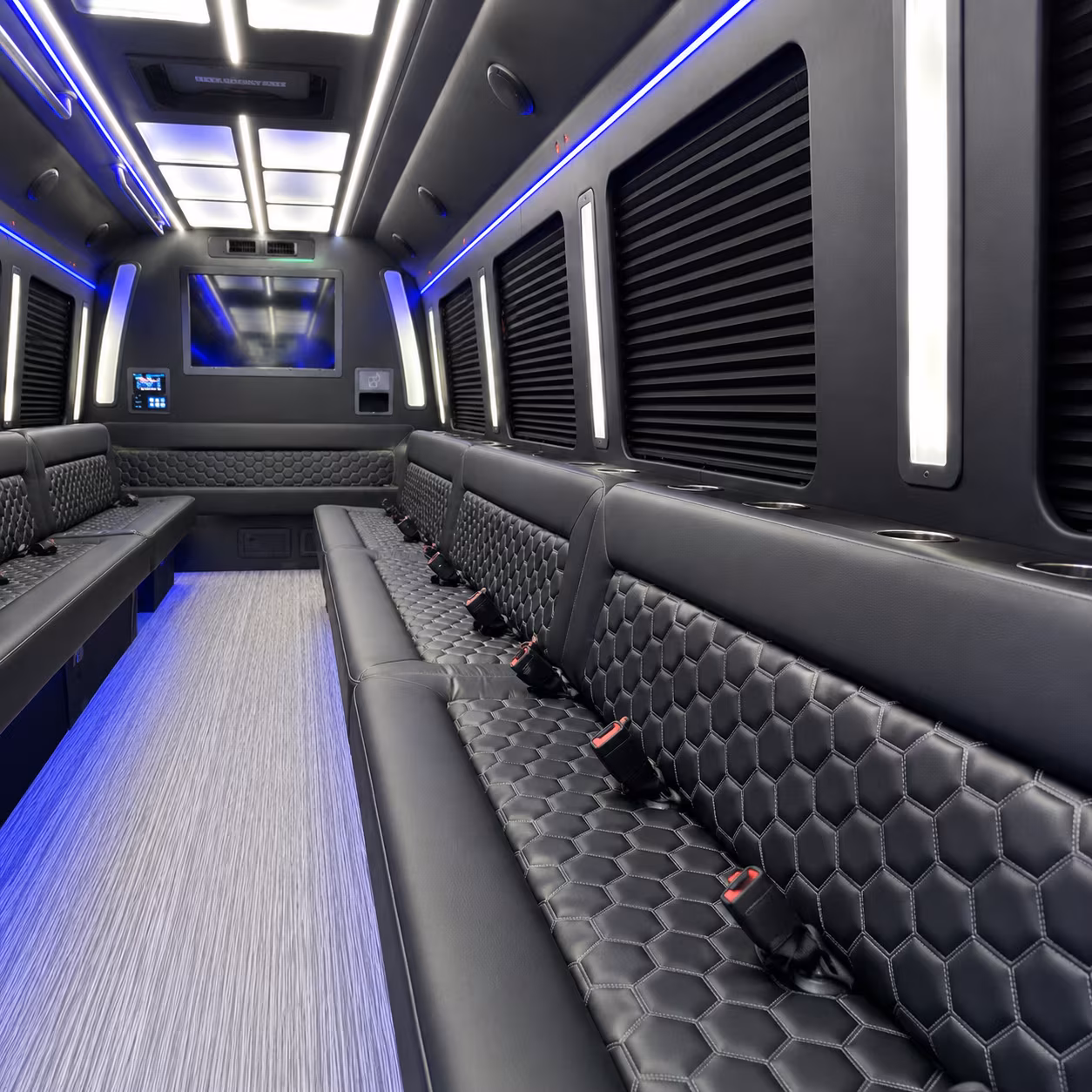 temple wedding party bus rental
